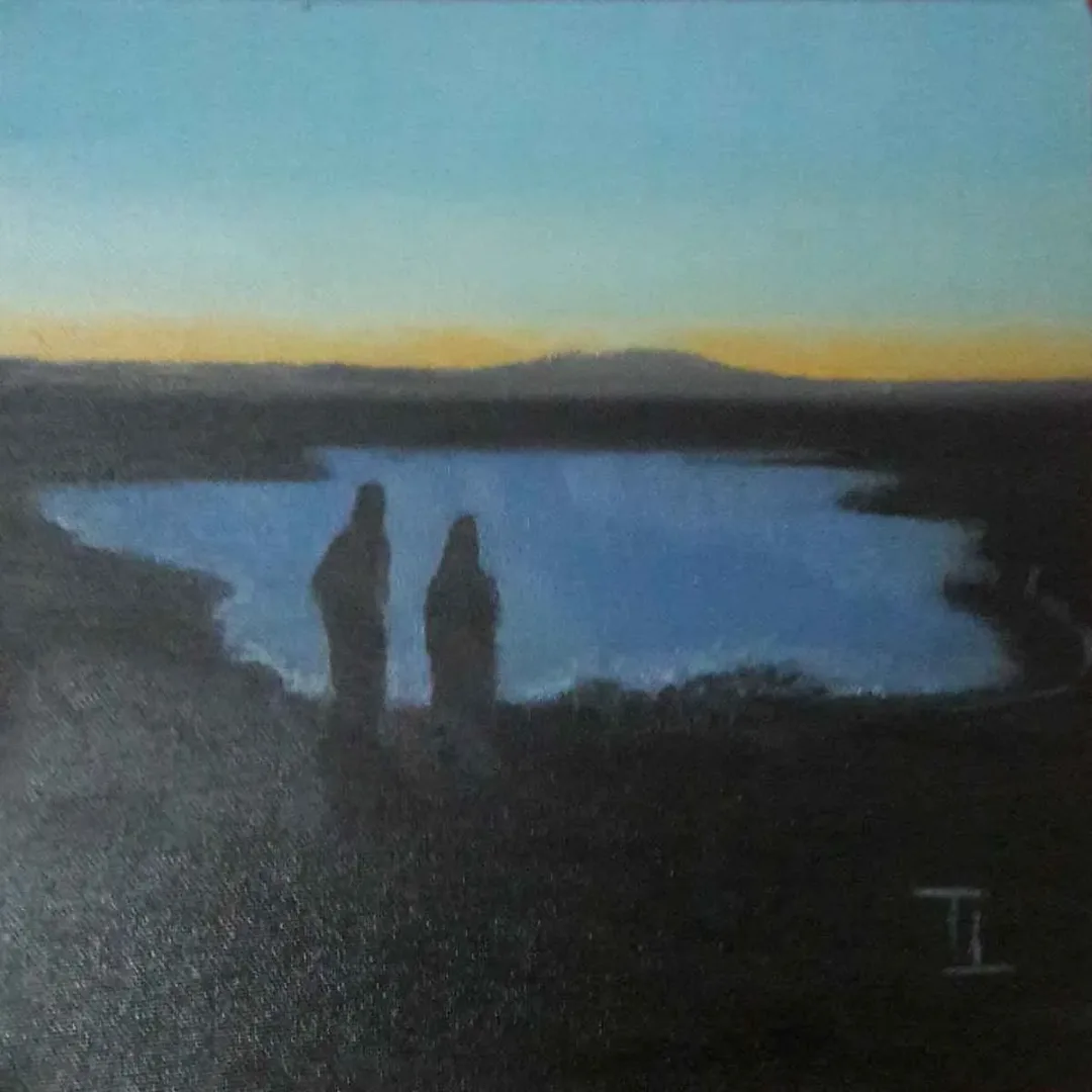 TÜNAY TUNÇ — 2018 Bu eser TÜNAY TUNÇ tarafından 2018 yılında 25x25 cm ölçülerinde Tuval üzeri yağlı boya tekniği ile yapılmıştır.
