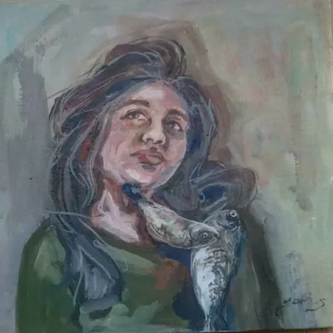 Bu eser YAPRAK DÜZGÜN tarafından 2018 yılında 25x25 cm ölçülerinde Tuval üzeri akrilik boya tekniği ile yapılmıştır.