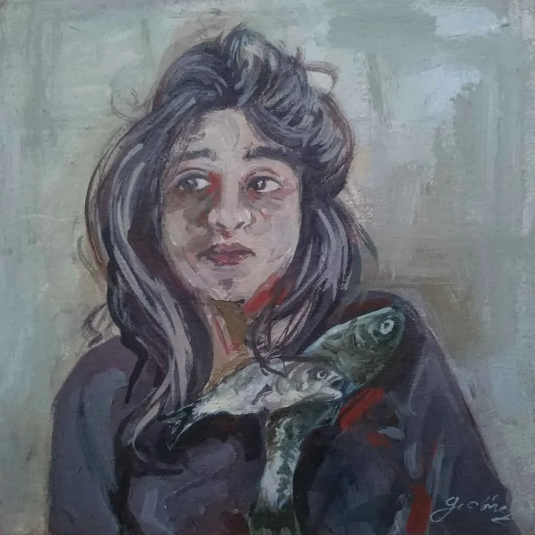 YAPRAK DÜZGÜN — 2018 Bu eser YAPRAK DÜZGÜN tarafından 2018 yılında 25x25 cm ölçülerinde Tuval üzeri akrilik boya tekniği ile yapılmıştır.