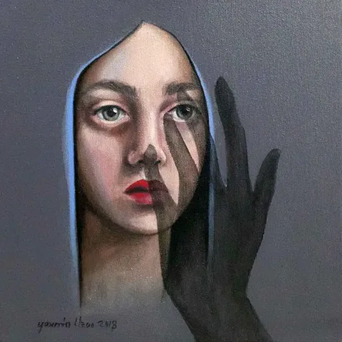 YASEMİN UZUN — 2018 Bu eser YASEMİN UZUN tarafından 2018 yılında 25x25 cm ölçülerinde Tuval üzeri akrilik boya tekniği ile yapılmıştır.