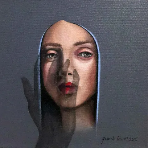 YASEMİN UZUN — 2018 Bu eser YASEMİN UZUN tarafından 2018 yılında 25x25 cm ölçülerinde Tuval üzeri akrilik boya tekniği ile yapılmıştır.