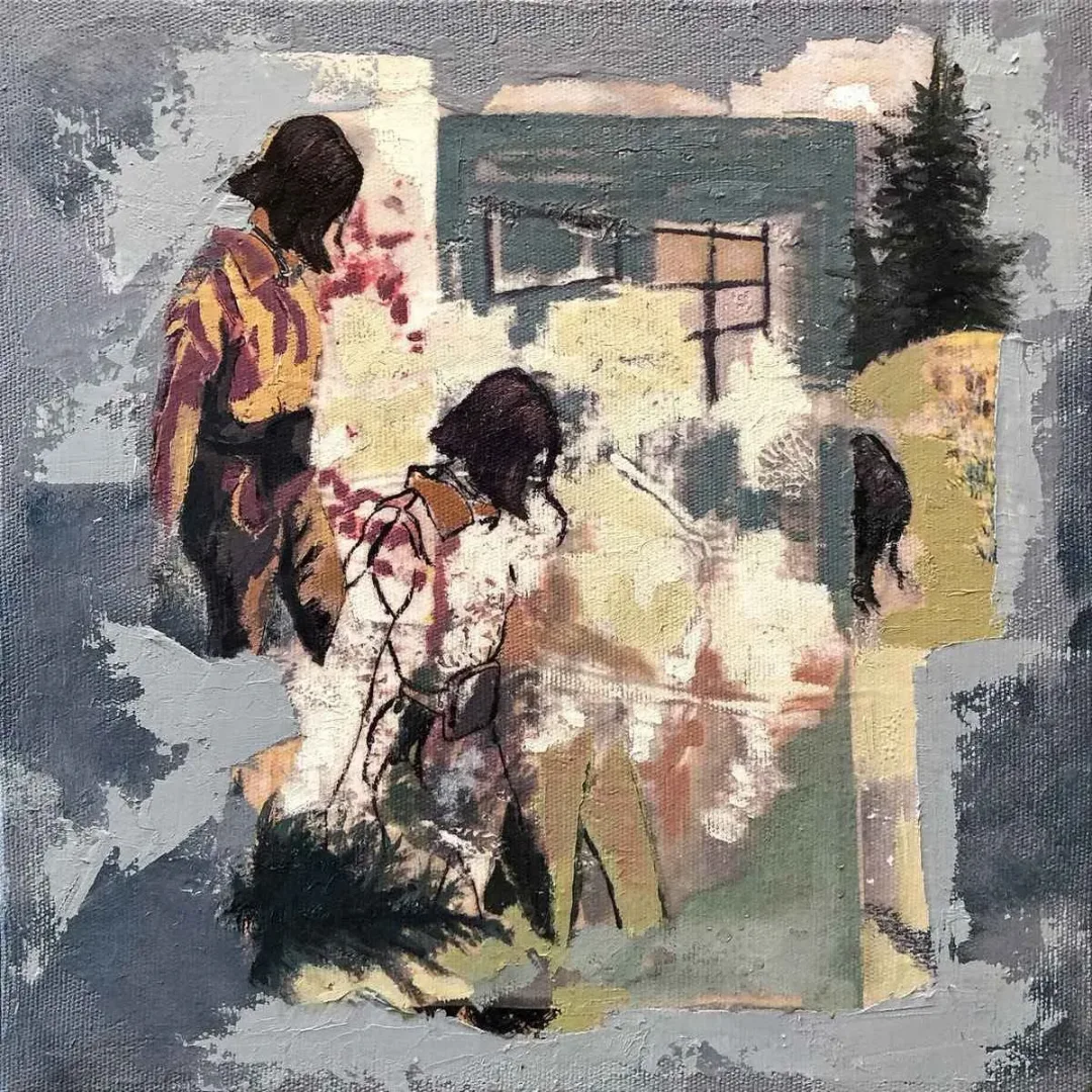 ZEYNEP ABACI — 2018 Bu eser ZEYNEP ABACI tarafından 2018 yılında 25x25 cm ölçülerinde Tuval üzeri akrilik boya tekniği ile yapılmıştır.