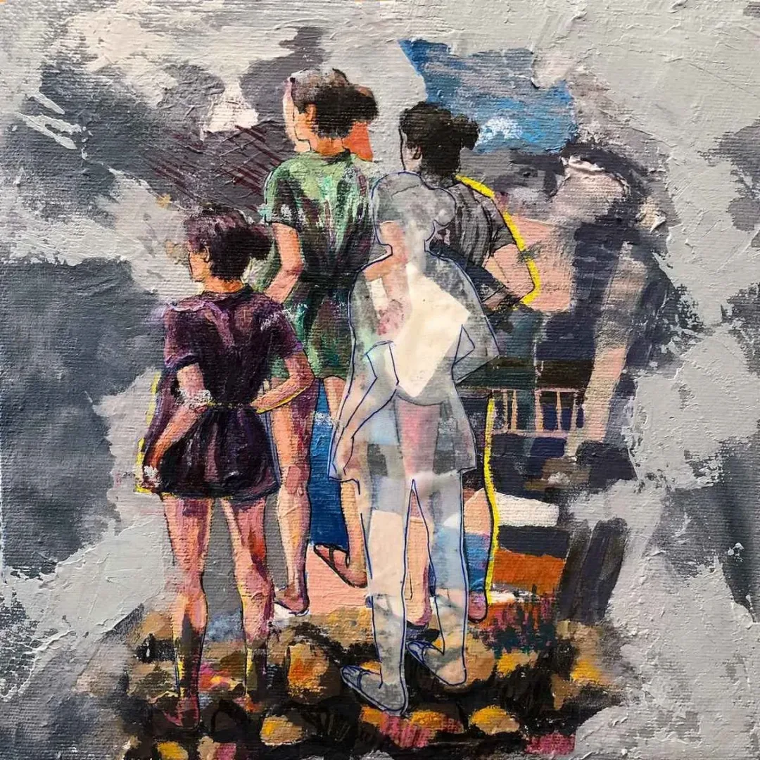 ZEYNEP ABACI — 2018 Bu eser ZEYNEP ABACI tarafından 2018 yılında 25x25 cm ölçülerinde Tuval üzeri akrilik boya tekniği ile yapılmıştır.