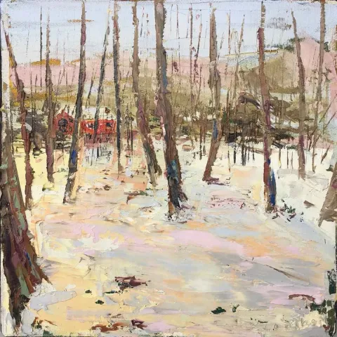 Bu eser ONUR ARIKAN tarafından 2018 yılında 25x25 cm ölçülerinde Tuval üzeri yağlı boya tekniği ile yapılmıştır.