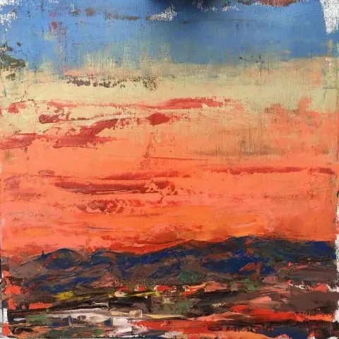 ONUR ARIKAN — 2018 Bu eser ONUR ARIKAN tarafından 2018 yılında 25x25 cm ölçülerinde Tuval üzeri yağlı boya tekniği ile yapılmıştır.