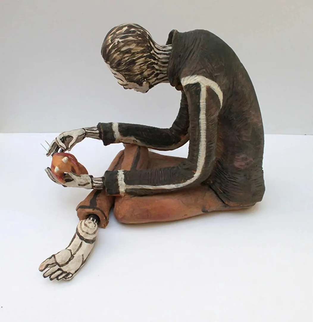 yakınlaştır "Hegemonya" eseri ALİ CİHAN KAYALIOĞLU tarafından 2014 yılında 39x66x45 cm ölçülerinde Seramik Elle Şekillendirme tekniği ile yapılmıştır.