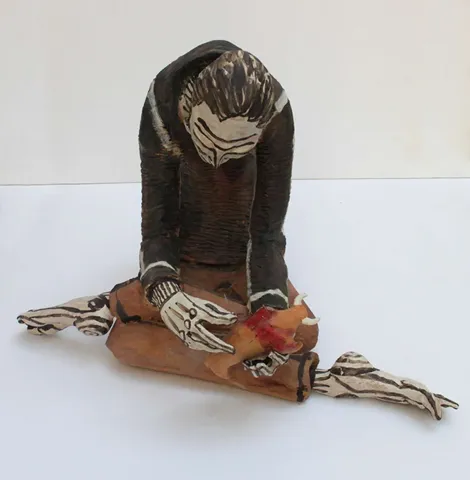 "Hegemonya" eseri ALİ CİHAN KAYALIOĞLU tarafından 2014 yılında 39x66x45 cm ölçülerinde Seramik Elle Şekillendirme tekniği ile yapılmıştır.