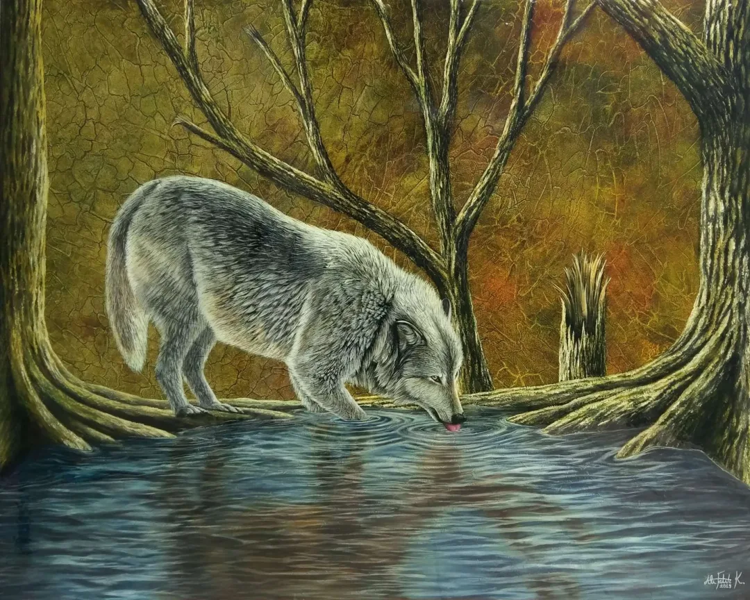 yakınlaştır "Yansıma" eseri ALİ FATİH KÜÇÜKOSMANOĞLU tarafından 2019 yılında 120x150 cm ölçülerinde Tuval üzeri yağlı boya tekniği ile yapılmıştır.