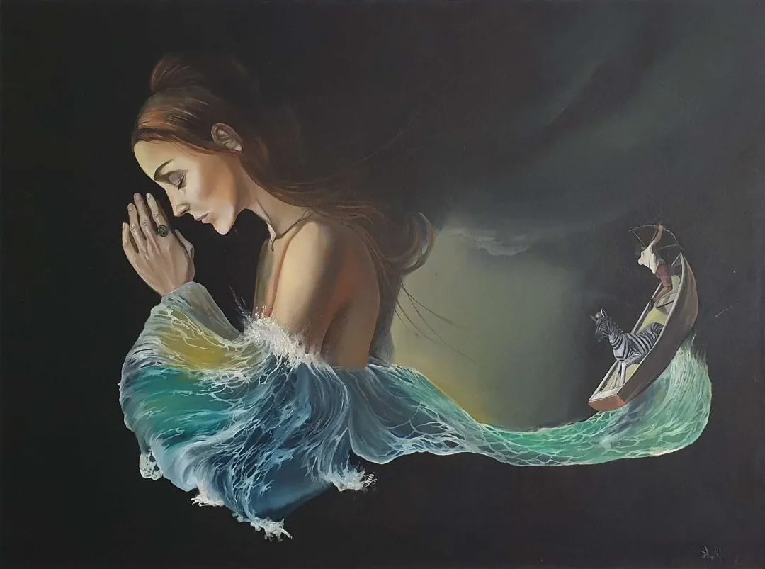 AĞIT UĞUR ULUDAĞ Bu eser AĞIT UĞUR ULUDAĞ tarafından 90x120 cm ölçülerinde Tuval üzeri yağlı boya tekniği ile yapılmıştır.
