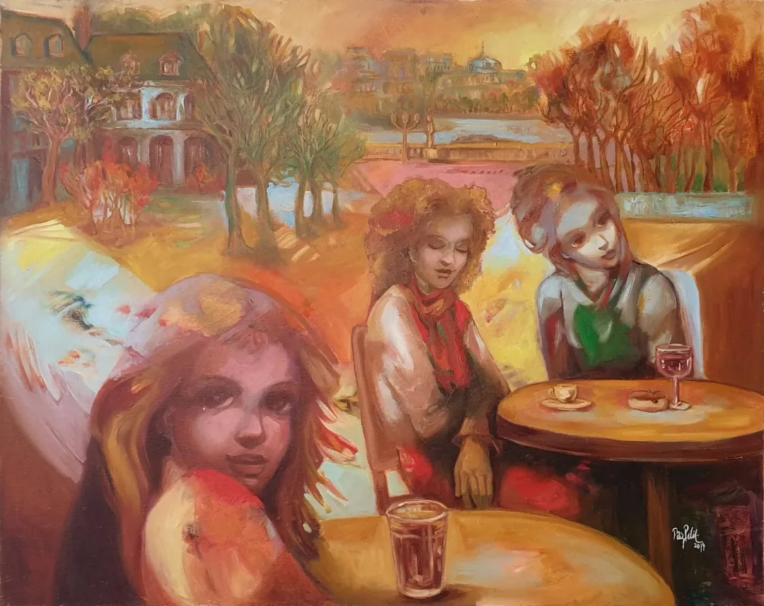 FİLİZ PELİT — 2014 Bu eser FİLİZ PELİT tarafından 2014 yılında 65x80 cm ölçülerinde Tuval üzeri yağlı boya tekniği ile yapılmıştır.