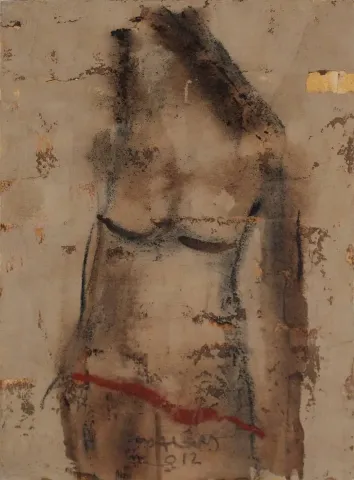 Bu eser VEDAT ÖRS tarafından 2012 yılında 70x50 cm ölçülerinde Tuval üzeri karışık teknik tekniği ile yapılmıştır.
