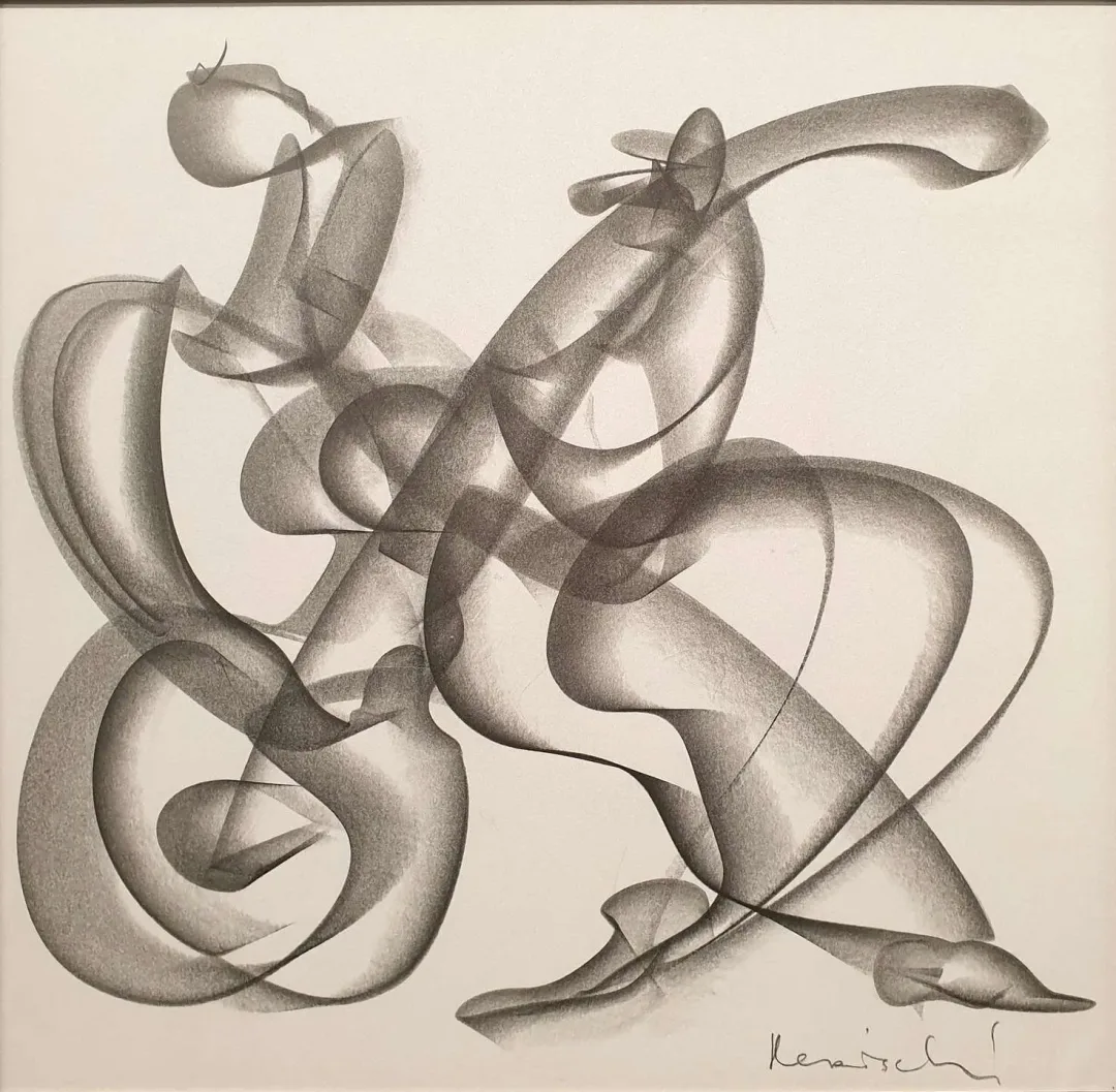 yakınlaştır "Müzisyen" eseri ALİ HERİSCHİ tarafından 2019 yılında 40x40 cm ölçülerinde Kağıt üzeri yağlı füzen tekniği ile yapılmıştır.
