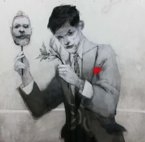 ERCAN AYÇİÇEK — 2019 Bu eser ERCAN AYÇİÇEK tarafından 2019 yılında 60x60 cm ölçülerinde Tuval üzeri yağlı boya tekniği ile yapılmıştır.