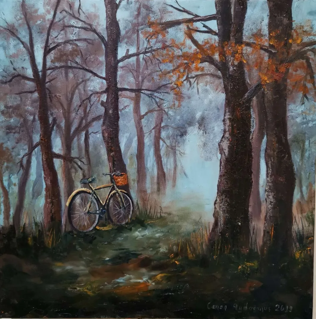 CANAN AYDOĞMUŞ — 2019 Bu eser CANAN AYDOĞMUŞ tarafından 2019 yılında 40x40 cm ölçülerinde Tuval üzeri yağlı boya tekniği ile yapılmıştır.