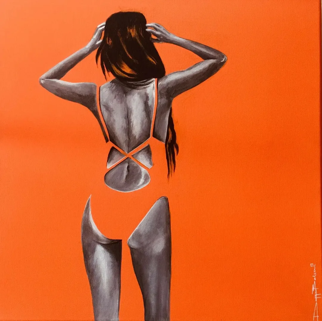 DUYGU BALCI KÜPELİ — 2019 Bu eser DUYGU BALCI KÜPELİ tarafından 2019 yılında 40x40 cm ölçülerinde Tuval üzeri akrilik boya tekniği ile yapılmıştır.
