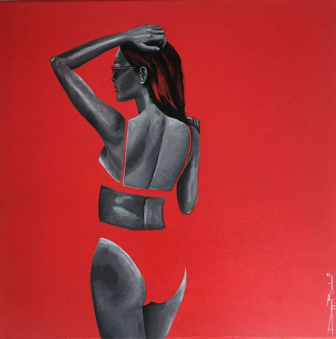 DUYGU BALCI KÜPELİ — 2019 Bu eser DUYGU BALCI KÜPELİ tarafından 2019 yılında 40x40 cm ölçülerinde Tuval üzeri akrilik boya tekniği ile yapılmıştır.