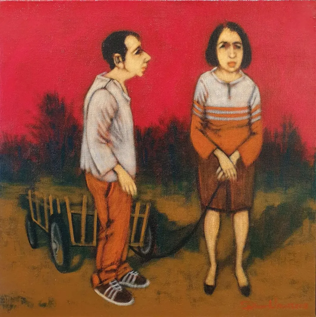 ORHAN UMUT — 2018 Bu eser ORHAN UMUT tarafından 2018 yılında 40x40 cm ölçülerinde Tuval üzeri akrilik boya tekniği ile yapılmıştır.