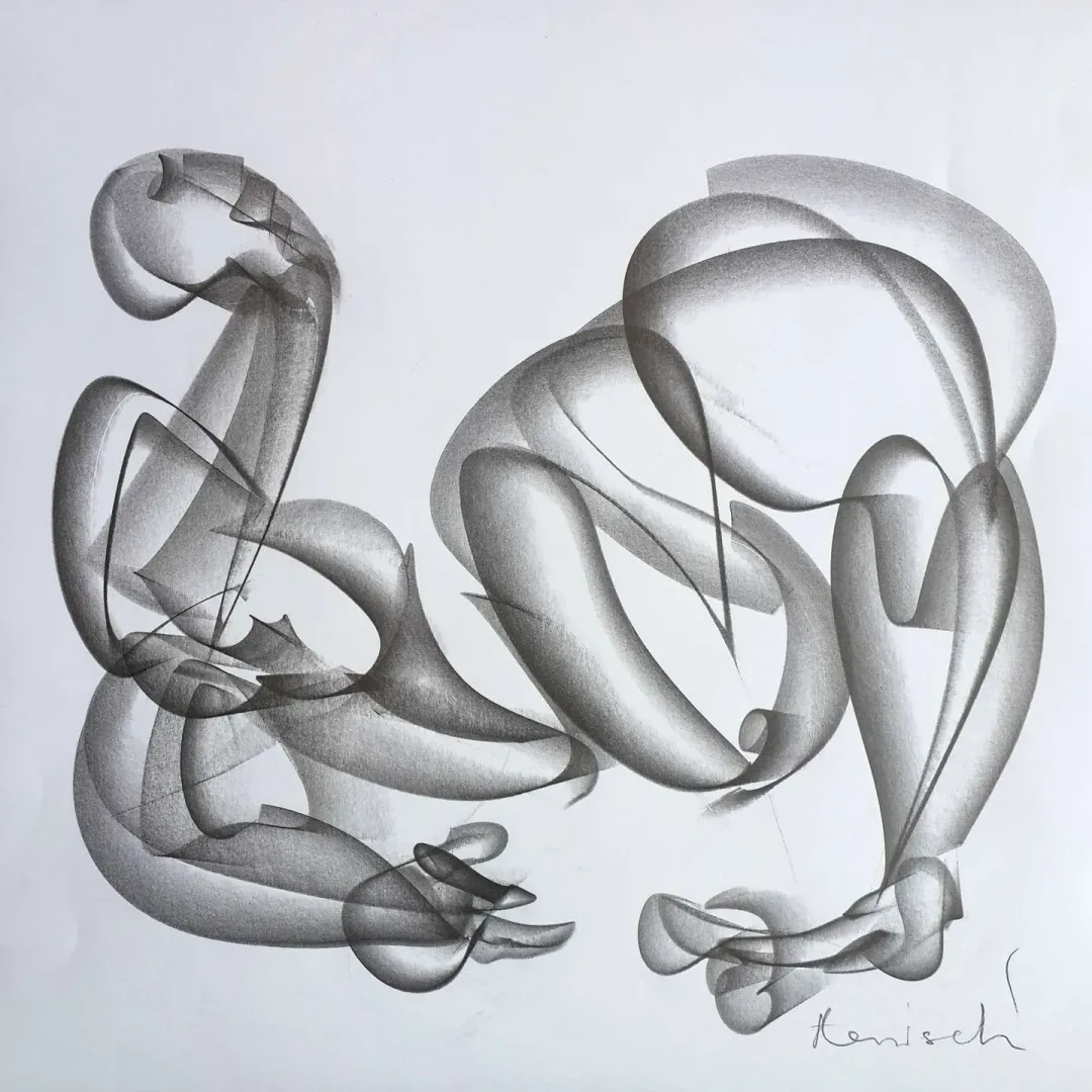 ALİ HERİSCHİ — “Figür”, 2019 "Figür" eseri ALİ HERİSCHİ tarafından 2019 yılında 40x40 cm ölçülerinde Kağıt üzeri grafit füzen tekniği ile yapılmıştır.
