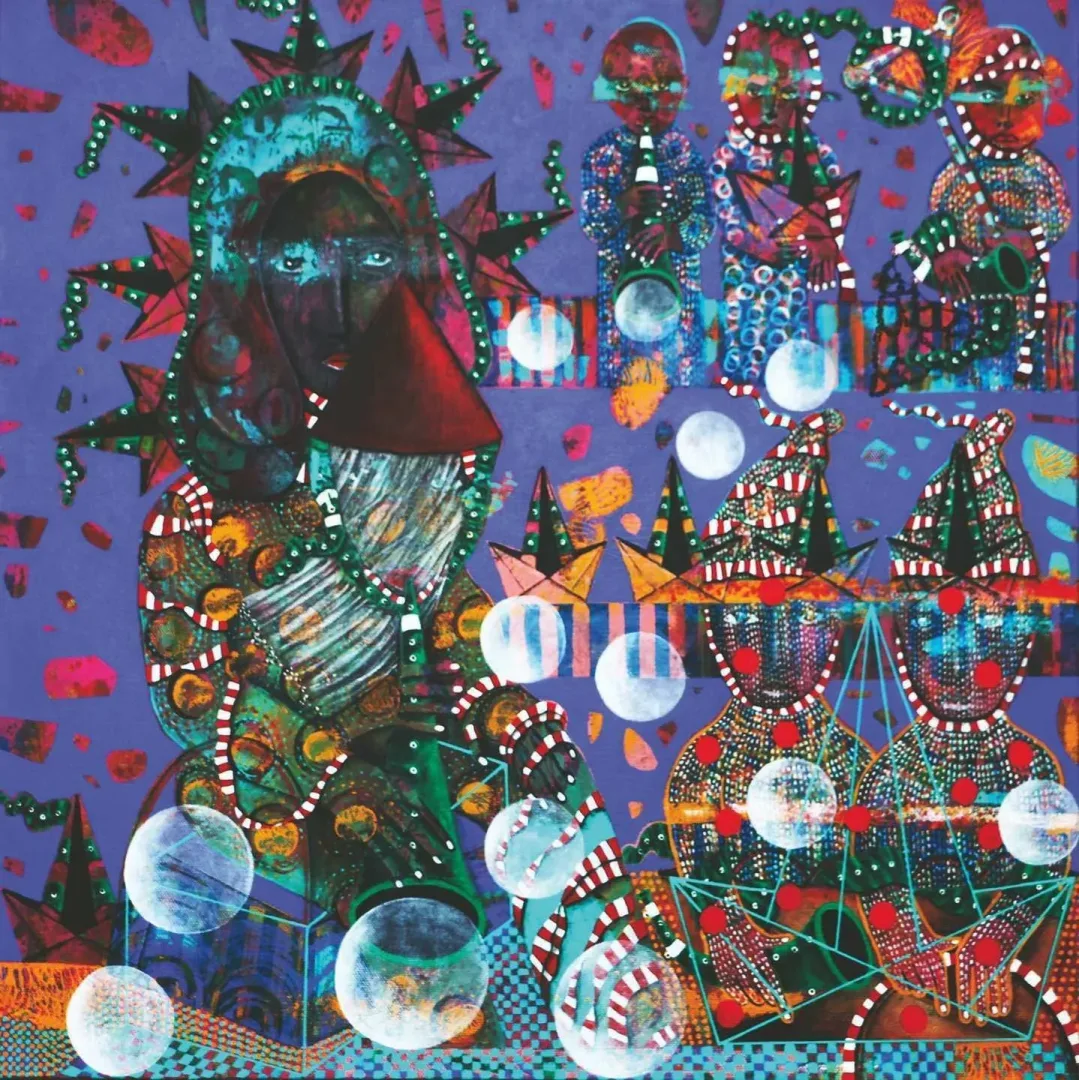 TAMER DERİCAN — “İsimsiz”, 2019 "İsimsiz" eseri TAMER DERİCAN tarafından 2019 yılında 60x60 cm ölçülerinde Tuval üzeri akrilik boya tekniği ile yapılmıştır.