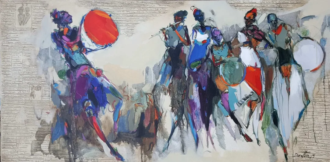 NURETTİN AKKAYA — “İsimsiz”, 2019 "İsimsiz" eseri NURETTİN AKKAYA tarafından 2019 yılında 70x140 cm ölçülerinde Tuval üzeri yağlı boya tekniği ile yapılmıştır.