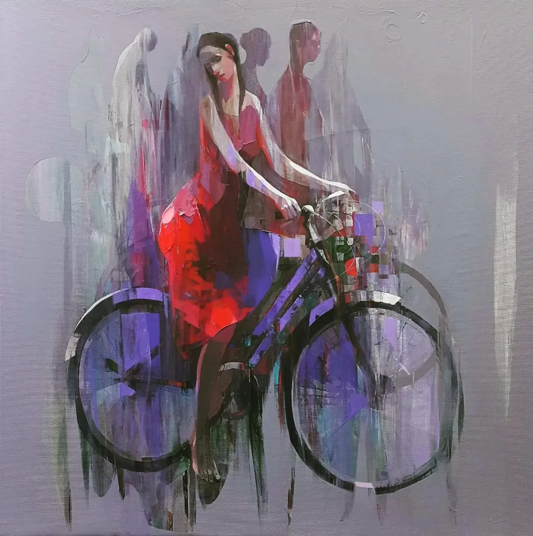 HAKAN ERASLAN — “Untitled”, 2019 "İsimsiz" eseri HAKAN ERASLAN tarafından 2019 yılında 60x60 cm ölçülerinde Tuval üzeri akrilik boya tekniği ile yapılmıştır.
