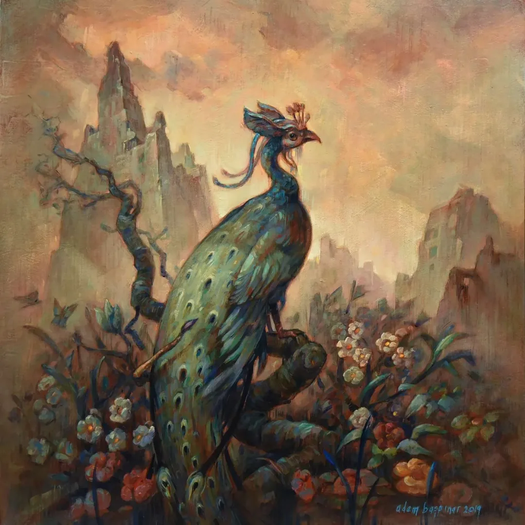 yakınlaştır "Zarifi" eseri ADEM BAŞPINAR tarafından 2019 yılında 60x60 cm ölçülerinde Tuval üzeri akrilik boya tekniği ile yapılmıştır.