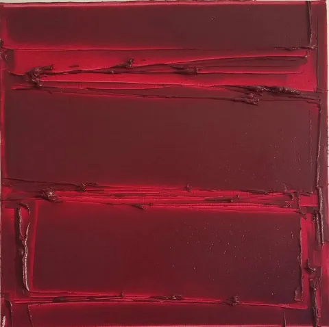 AYFER KEÇECİ — “Alan Zaman I”, 2019 "Alan Zaman I" eseri AYFER KEÇECİ tarafından 2019 yılında 50x50 cm ölçülerinde Tuval üzeri yağlı boya tekniği ile yapılmıştır.