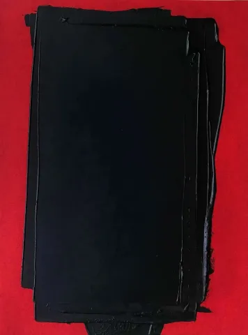 "Pentür Ix" eseri AYFER KEÇECİ tarafından 2019 yılında 32x24 cm ölçülerinde Kağıt üzeri yağlı boya tekniği ile yapılmıştır.
