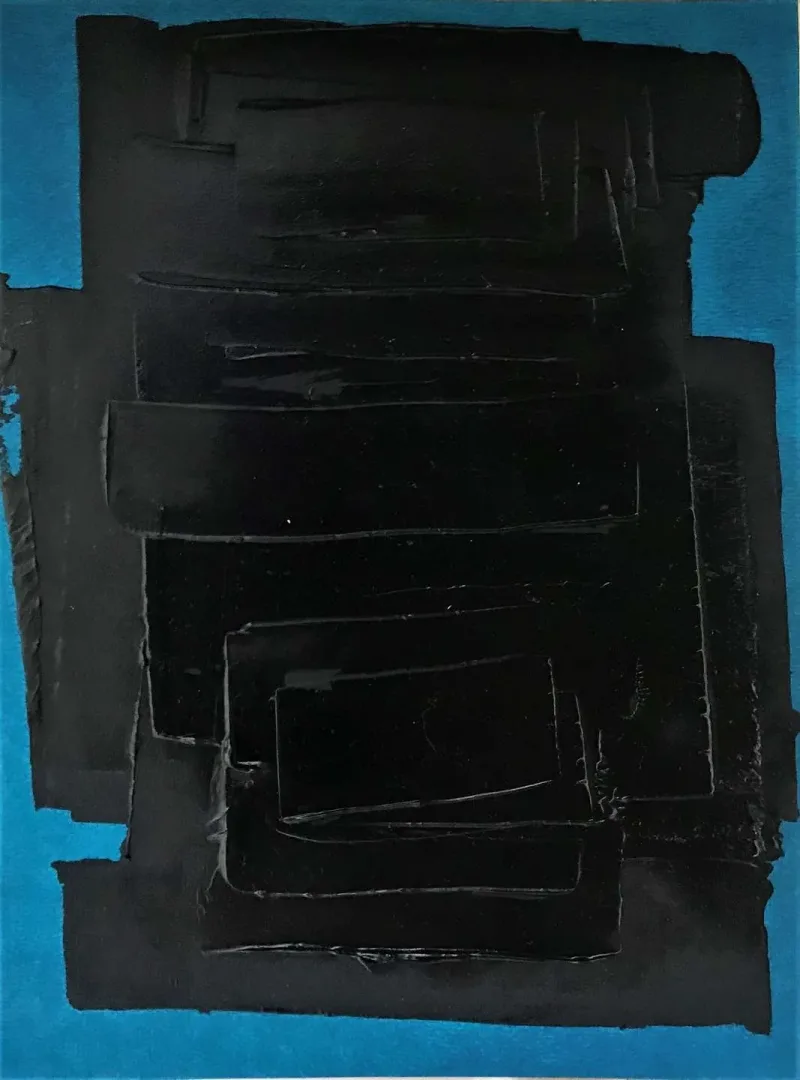 "Pentür VIII" eseri AYFER KEÇECİ tarafından 2019 yılında 32x24 cm ölçülerinde Kağıt üzeri yağlı boya tekniği ile yapılmıştır.