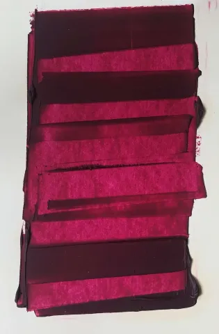 "PentürxIII" eseri AYFER KEÇECİ tarafından 2019 yılında 29.5x19.5 cm ölçülerinde Kağıt üzeri yağlı boya tekniği ile yapılmıştır.
