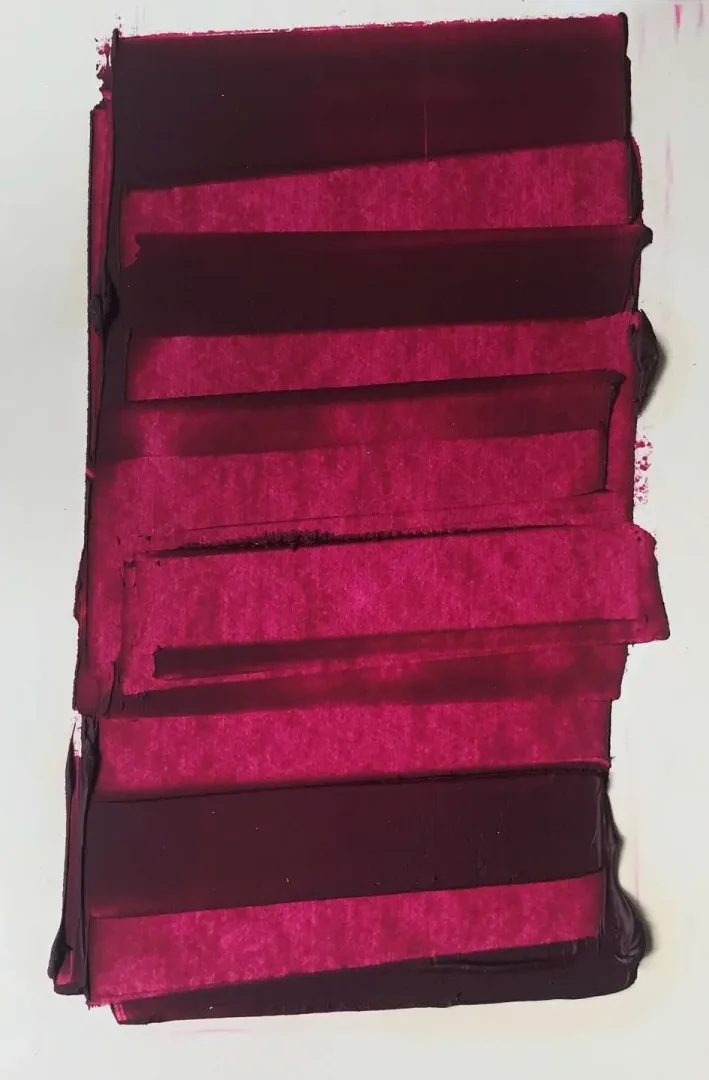 yakınlaştır "PentürxIII" eseri AYFER KEÇECİ tarafından 2019 yılında 29.5x19.5 cm ölçülerinde Kağıt üzeri yağlı boya tekniği ile yapılmıştır.