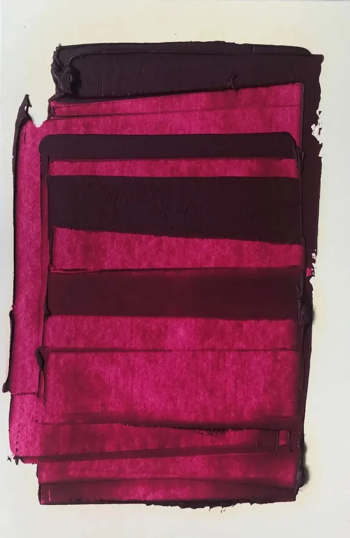 yakınlaştır "PentürxV" eseri AYFER KEÇECİ tarafından 2019 yılında 29.5x19.5 cm ölçülerinde Kağıt üzeri yağlı boya tekniği ile yapılmıştır.