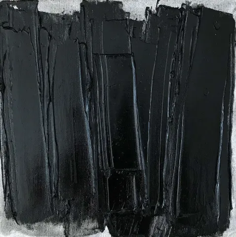 AYFER KEÇECİ — “Soyut III”, 2019 "Soyut III" eseri AYFER KEÇECİ tarafından 2019 yılında 25x25 cm ölçülerinde Tuval üzeri yağlı boya tekniği ile yapılmıştır.