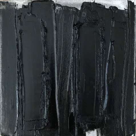 AYFER KEÇECİ — “Soyut IV”, 2019 "Soyut IV" eseri AYFER KEÇECİ tarafından 2019 yılında 25x25 cm ölçülerinde Tuval üzeri yağlı boya tekniği ile yapılmıştır.