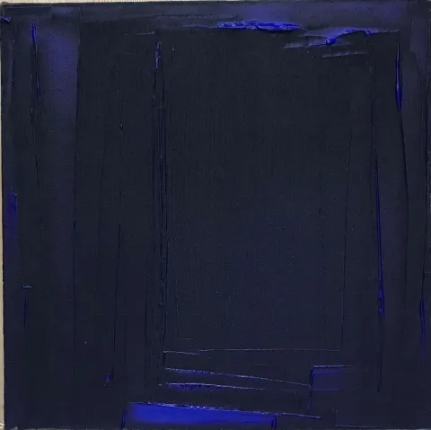 AYFER KEÇECİ — “Varlık I”, 2019 "Varlık I" eseri AYFER KEÇECİ tarafından 2019 yılında 40x40 cm ölçülerinde Tuval üzeri akrilik boya tekniği ile yapılmıştır.