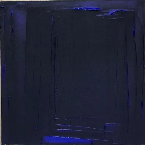 AYFER KEÇECİ — “Varlık I”, 2019 "Varlık I" eseri AYFER KEÇECİ tarafından 2019 yılında 40x40 cm ölçülerinde Tuval üzeri akrilik boya tekniği ile yapılmıştır.