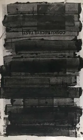 AYFER KEÇECİ — “Pentürxx”, 2017 "Pentürxx" eseri AYFER KEÇECİ tarafından 2017 yılında 55x35 cm ölçülerinde Tuval üzeri karışık teknik tekniği ile yapılmıştır.