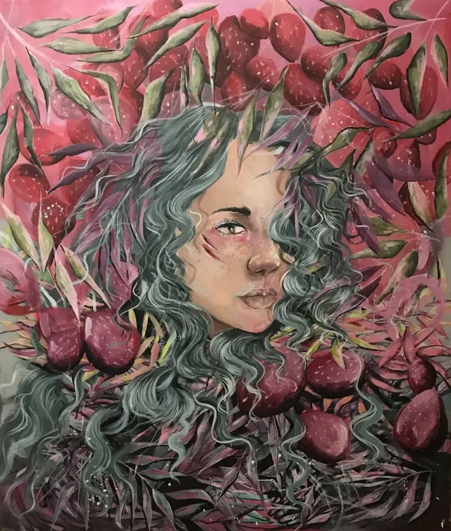 yakınlaştır "Kayboluyorsun" eseri BENGİSU SUĞÜR tarafından 2018 yılında 70x60 cm ölçülerinde Tuval üzeri akrilik boya tekniği ile yapılmıştır.