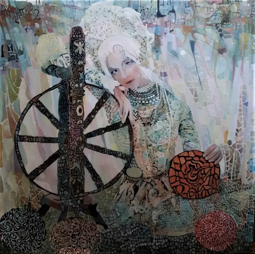 yakınlaştır "İsimsiz" eseri BİNNUR YÜCEBAŞ RUOCCO tarafından 2018 yılında 40x40 cm ölçülerinde Tuval üzeri yağlı boya tekniği ile yapılmıştır.