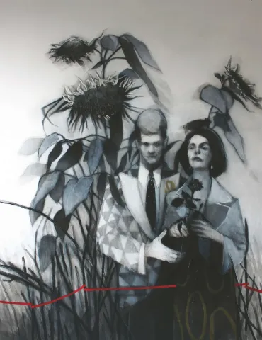 ERCAN AYÇİÇEK — “Akımdakine Uymadı”, 2018 "Akımdakine Uymadı" eseri ERCAN AYÇİÇEK tarafından 2018 yılında 180x140 cm ölçülerinde Tuval üzeri akrilik boya tekniği ile yapılmıştır.