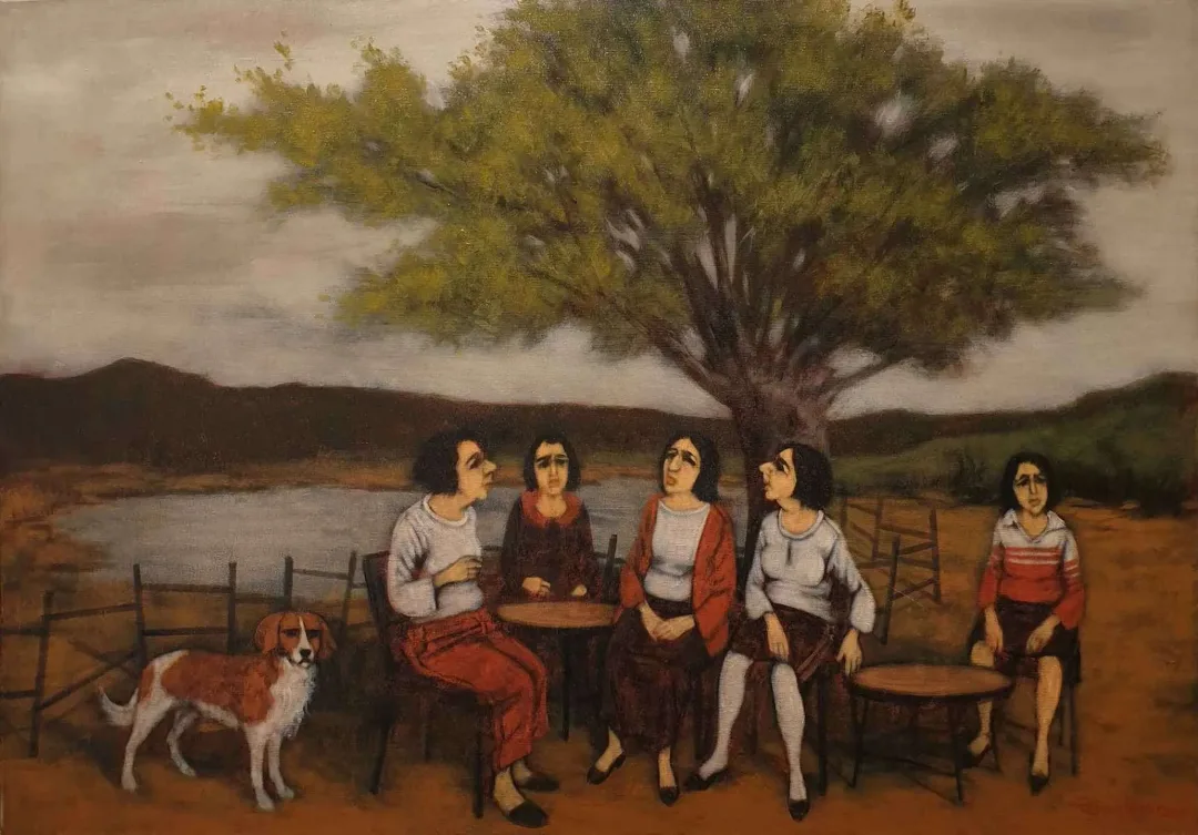 ORHAN UMUT — 2018 Bu eser ORHAN UMUT tarafından 2018 yılında 70x100 cm ölçülerinde Tuval üzeri akrilik boya tekniği ile yapılmıştır.