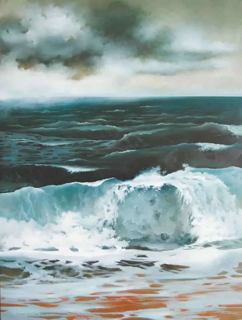 MEHMET EMİN ÖZER — 2018 Bu eser MEHMET EMİN ÖZER tarafından 2018 yılında 120x100 cm ölçülerinde Tuval üzeri yağlı boya tekniği ile yapılmıştır.