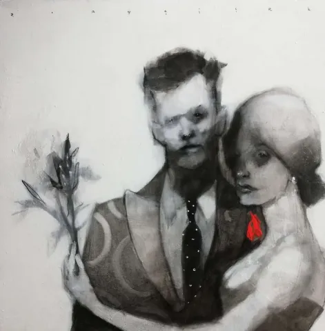 Bu eser ERCAN AYÇİÇEK tarafından 2019 yılında 40x40 cm ölçülerinde Tuval üzeri akrilik boya tekniği ile yapılmıştır.