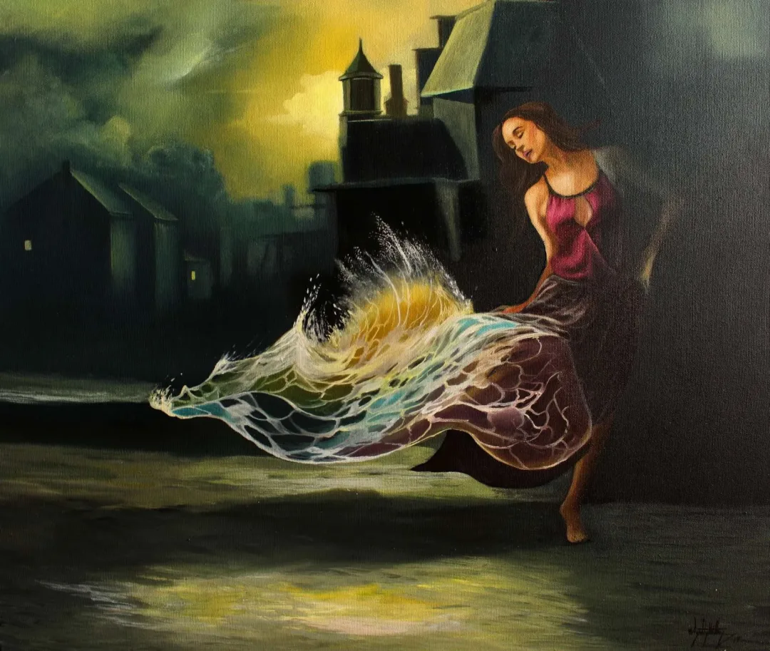 AĞIT UĞUR ULUDAĞ — 2019 Bu eser AĞIT UĞUR ULUDAĞ tarafından 2019 yılında 50x60 cm ölçülerinde Tuval üzeri yağlı boya tekniği ile yapılmıştır.