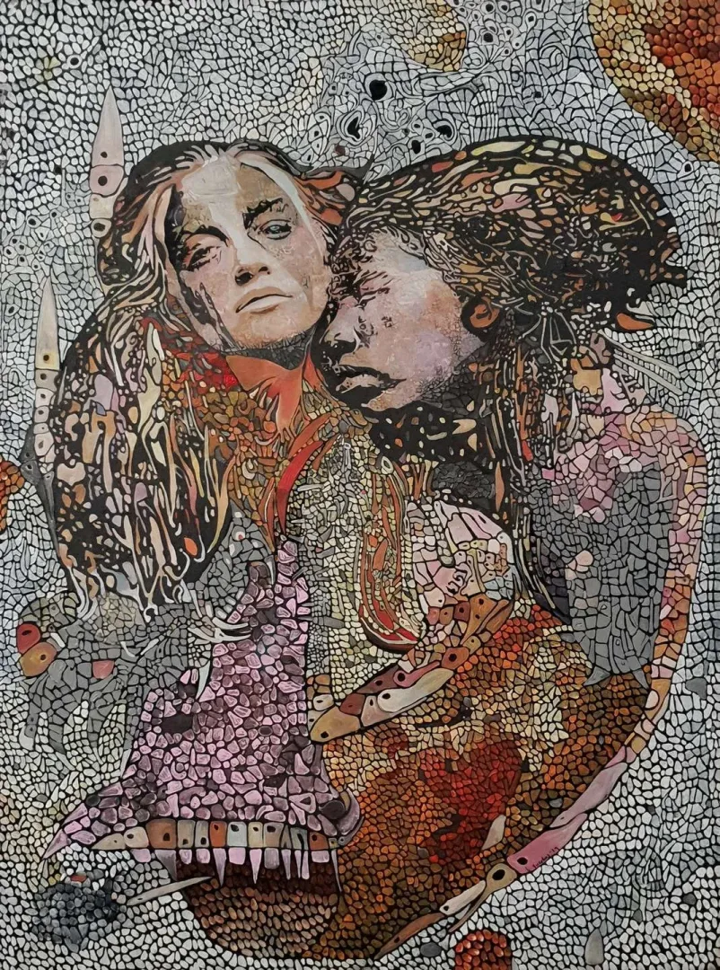BİNNUR YÜCEBAŞ RUOCCO — 2019 Bu eser BİNNUR YÜCEBAŞ RUOCCO tarafından 2019 yılında 80x60 cm ölçülerinde Tuval üzeri yağlı boya tekniği ile yapılmıştır.
