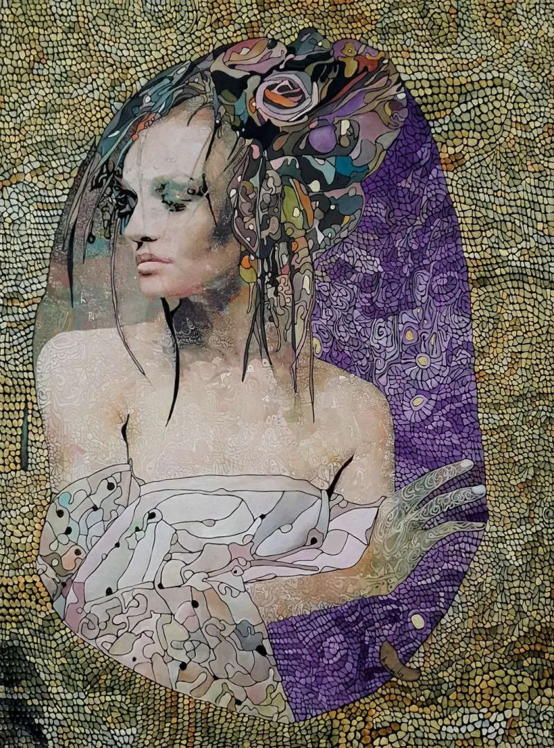 BİNNUR YÜCEBAŞ RUOCCO — 2019 Bu eser BİNNUR YÜCEBAŞ RUOCCO tarafından 2019 yılında 80x60 cm ölçülerinde Tuval üzeri yağlı boya tekniği ile yapılmıştır.