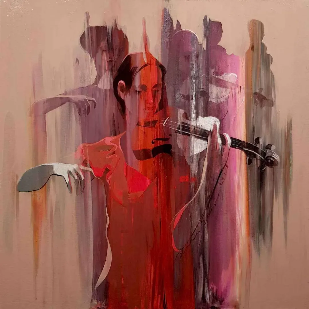 HAKAN ERASLAN — 2017 Bu eser HAKAN ERASLAN tarafından 2017 yılında 70x70 cm ölçülerinde Tuval üzeri yağlı boya tekniği ile yapılmıştır.