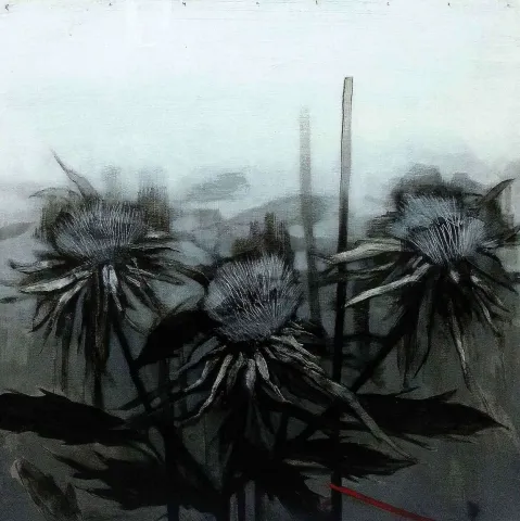 Bu eser ERCAN AYÇİÇEK tarafından 2017 yılında 70x70 cm ölçülerinde Tuval üzeri akrilik boya tekniği ile yapılmıştır.