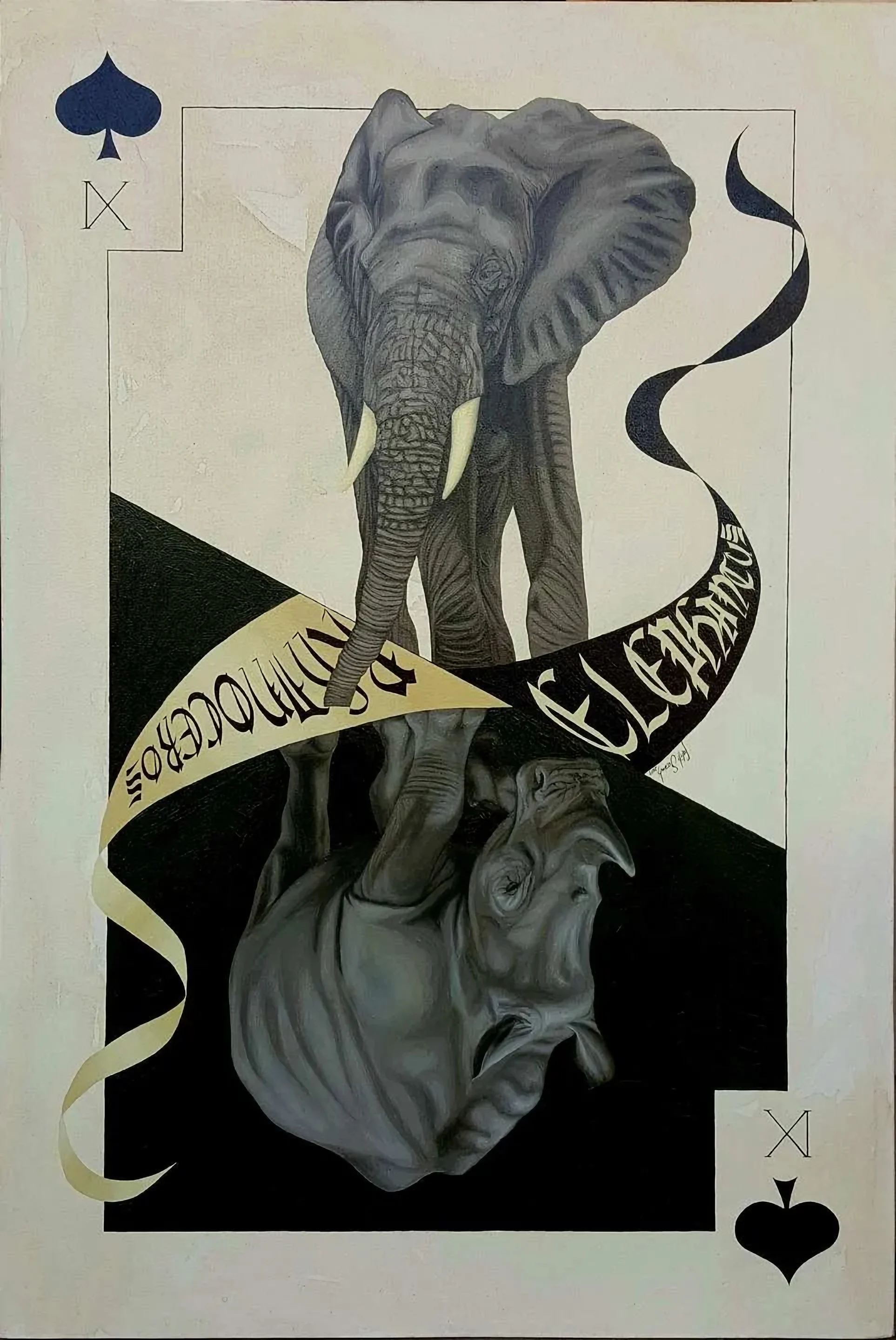 "Maça 9" eseri FATİH SAZAK tarafından 2019 yılında 67x100 cm ölçülerinde Tuval üzeri yağlı boya tekniği ile yapılmıştır.