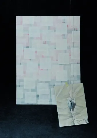 FETHİ ÇELİK — “Denge”, 2019 "Denge" eseri FETHİ ÇELİK tarafından 2019 yılında 100x70 cm ölçülerinde Tuval üzeri yağlı boya tekniği ile yapılmıştır.
